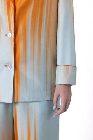 Women’s Single-Breasted Jacket | Ibiza Sunset