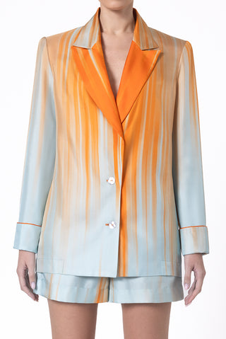 Women’s Single-Breasted Jacket | Ibiza Sunset