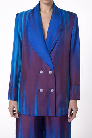 Women’s Double-Breasted Jacket | Mykonos Bliss