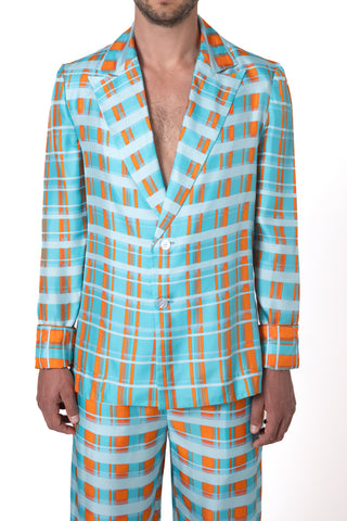 Men’s Single-Breasted Jacket | St Barths Golden Hour