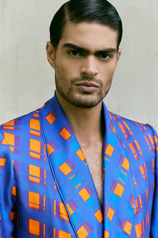 Men’s Double-Breasted Jacket | Portofino Love Story