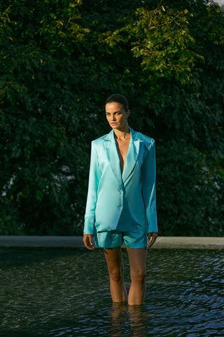 Women’s Single-Breasted Jacket | Maldives Sea Dive